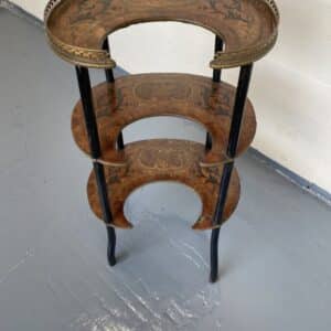 Rare Etagere whatnot display table Antique Tables