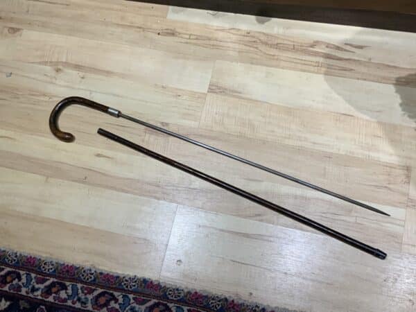SOLD Gentleman’s partridge wood walking stick sword stick Miscellaneous 3