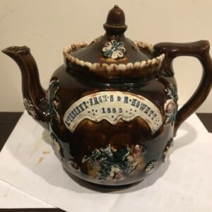 Barge ware teapot 1883 Miscellaneous