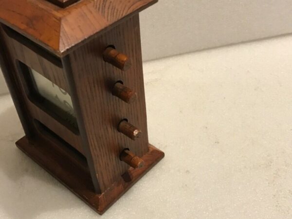 Calendar oak cased desk tops item circa 1900’s - Image 2