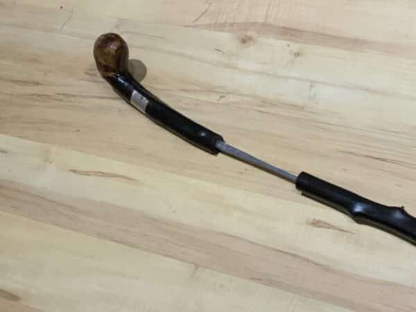 Irish Blackthorn officers walking stick sword stick - Image 3