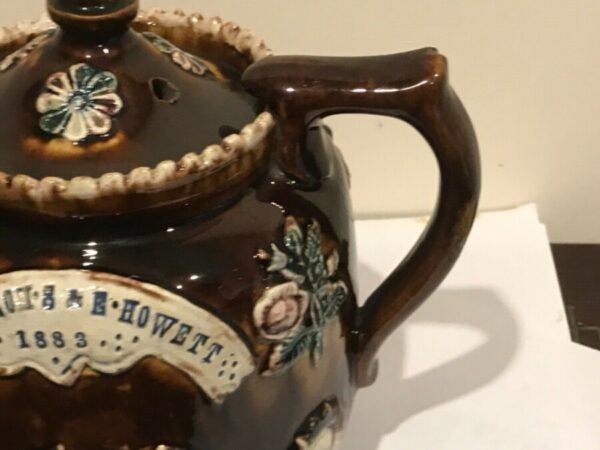 Barge ware teapot 1883 Miscellaneous 5