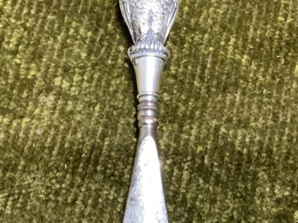 Silver owl double side heads shoehorn Antique Silver 6