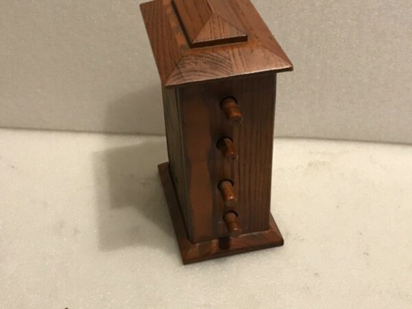 Calendar oak cased desk tops item circa 1900’s - Image 4