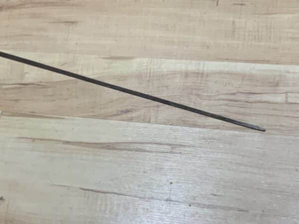 Gentleman’s walking stick sword stick with silver collar 1914 - Image 5