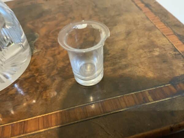 Desks top inkwell with silver top 1896 - Image 5