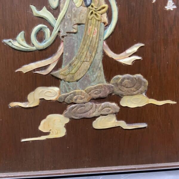 Chinese art work on board circa 19th Century - Image 3