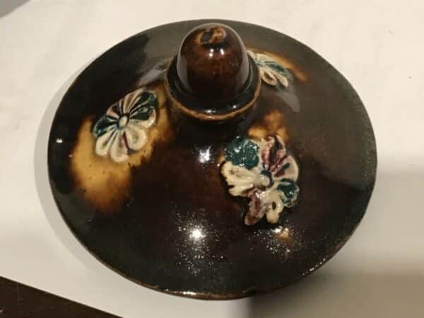 Barge ware teapot 1883 - Image 11