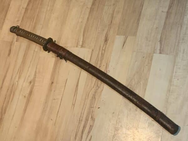 Japanese Katana in 2WW mounts - Image 6