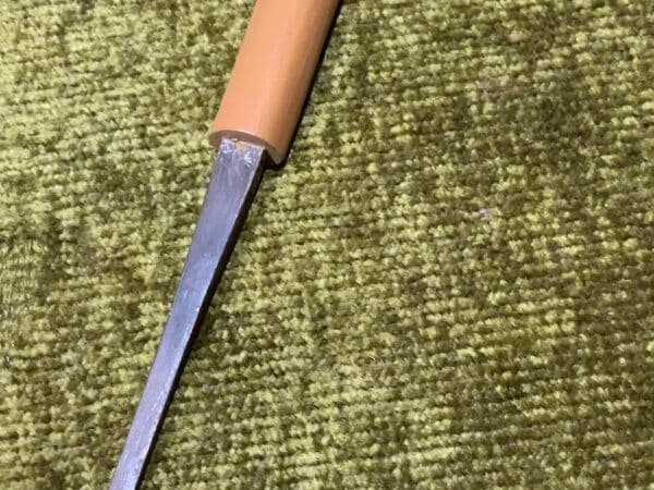 Gentleman’s walking stick sword stick with silver collar 1914 - Image 7