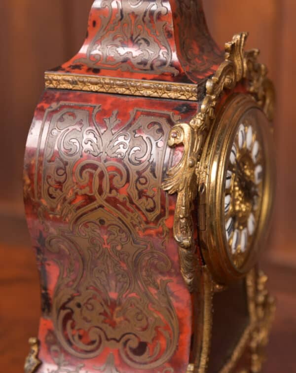 French Boulle Work Clock SAI2549 - Image 10