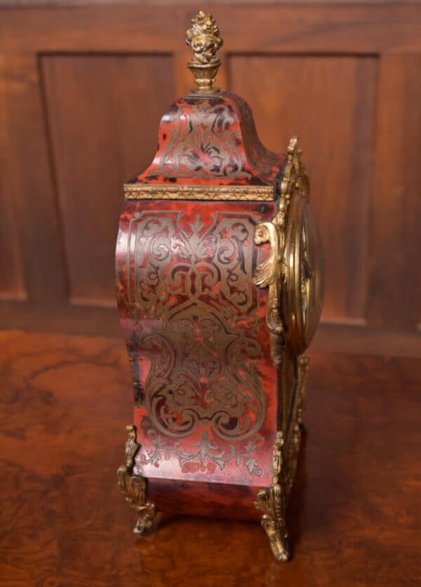 French Boulle Work Clock SAI2549 - Image 9