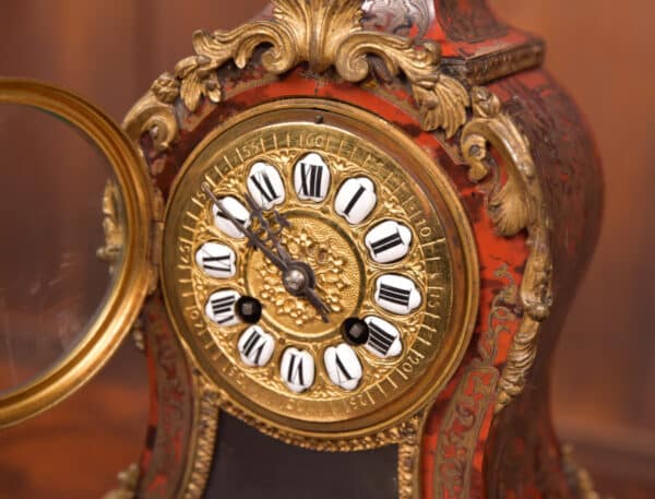 French Boulle Work Clock SAI2549 Antique Clocks 9