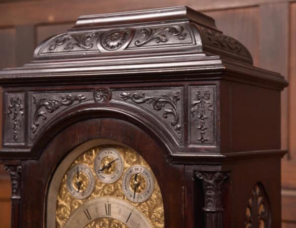 Victorian Musical Bracket Clock SAI2550 - Image 3