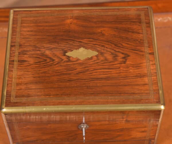 Victorian Rosewood Dressing Table Box SAI2541 - Image 9