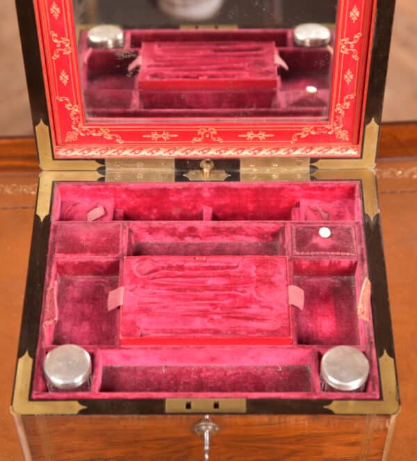 Victorian Rosewood Dressing Table Box SAI2541 - Image 8