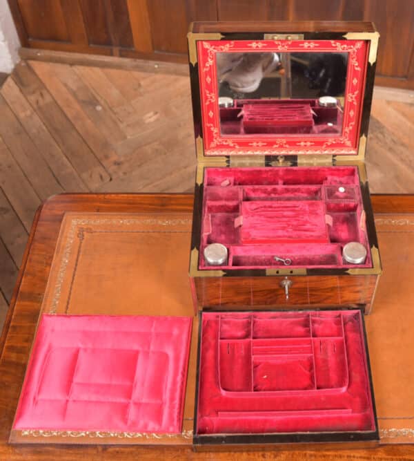 Victorian Rosewood Dressing Table Box SAI2541 - Image 5