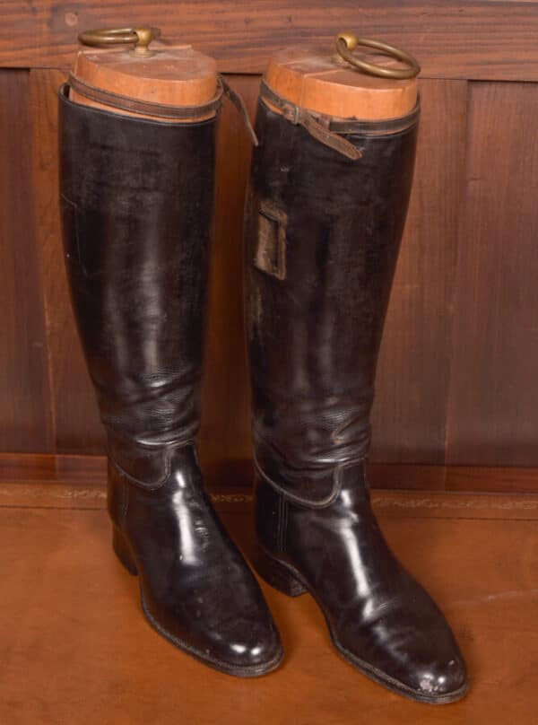 Edwardian Black Riding Boot SAI2545 - Image 5