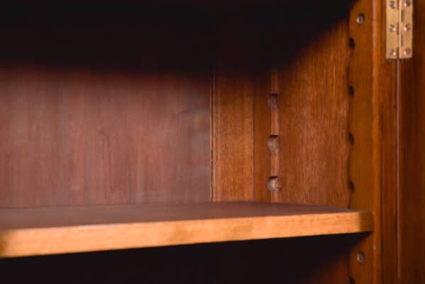 Edwardian Oak Bureau Bookcase SAI2547 Antique Bureau 25