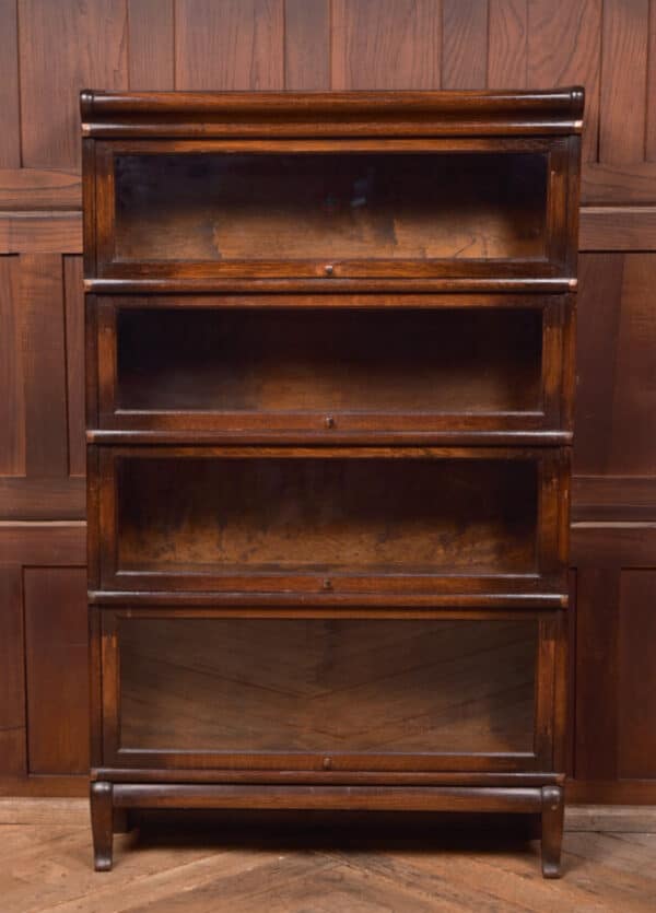 Globe Wernicke Oak Sectional Bookcase SAI2548 - Image 19