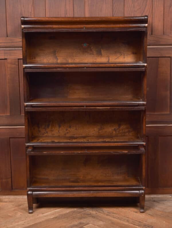Globe Wernicke Oak Sectional Bookcase SAI2548 - Image 18