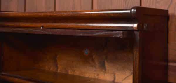 Globe Wernicke Oak Sectional Bookcase SAI2548 - Image 16
