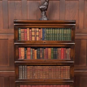 Globe Wernicke Oak Sectional Bookcase SAI2548 globe wernicke Antique Bookcases
