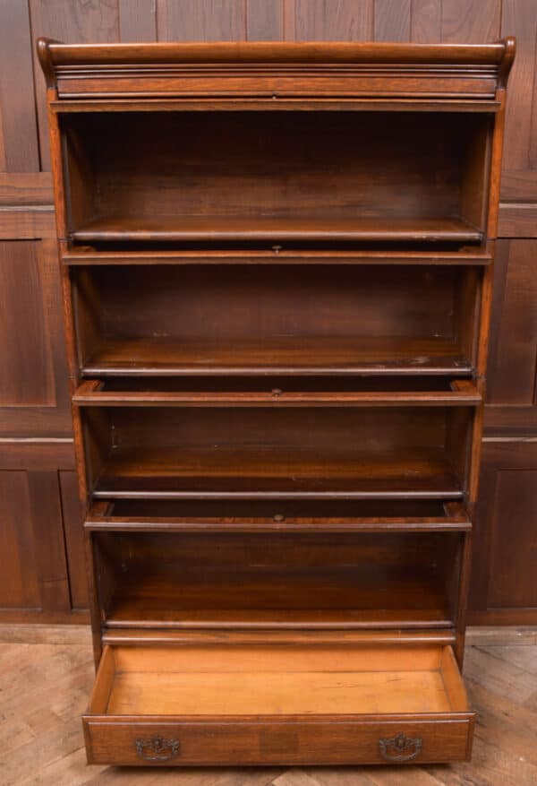 Edwardian 4 Sectional BookcaseSAI2546 Antique Bookcases 13