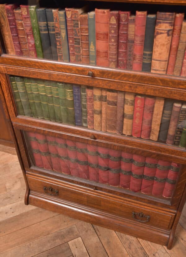 Edwardian 4 Sectional BookcaseSAI2546 Antique Bookcases 6
