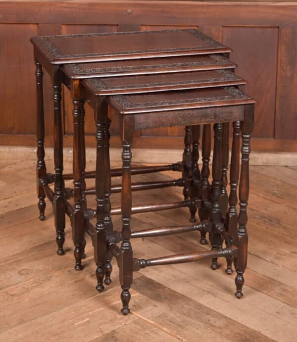 Edwardian Set Of 4 Nest Of Tables SAI2555 Antique Tables 3