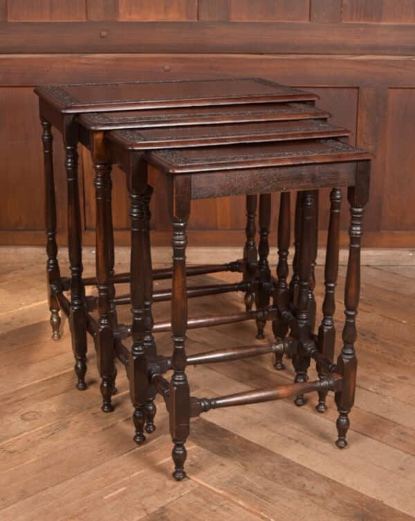 Edwardian Set Of 4 Nest Of Tables SAI2555 - Image 5