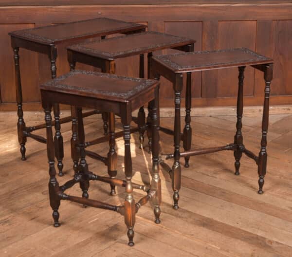 Edwardian Set Of 4 Nest Of Tables SAI2555 - Image 15
