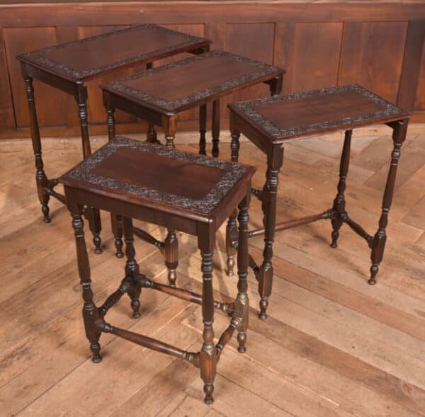 Edwardian Set Of 4 Nest Of Tables SAI2555 - Image 12