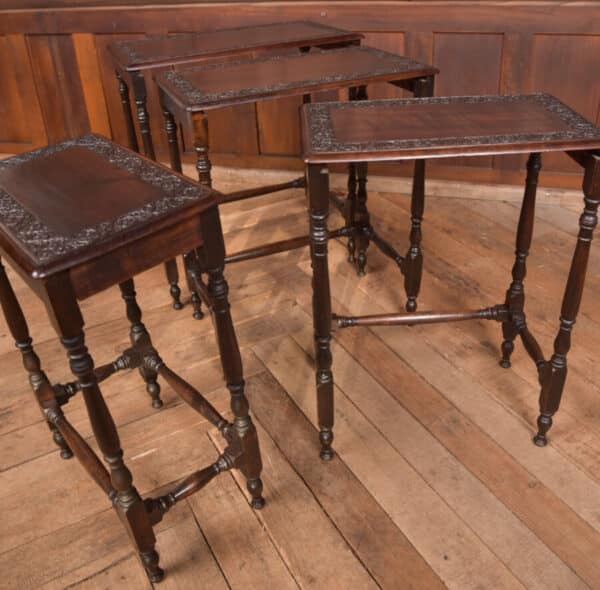 Edwardian Set Of 4 Nest Of Tables SAI2555 - Image 8