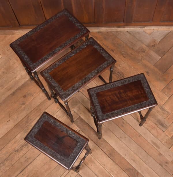 Edwardian Set Of 4 Nest Of Tables SAI2555 Antique Tables 9
