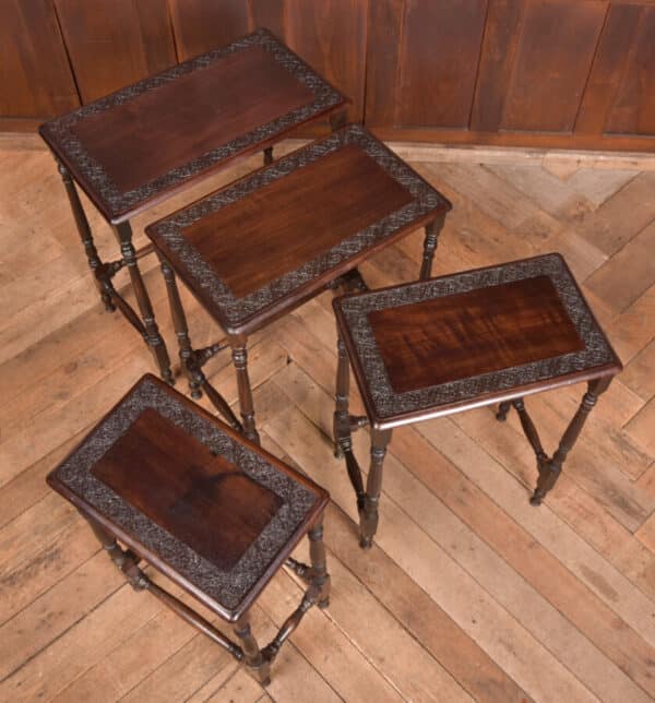 Edwardian Set Of 4 Nest Of Tables SAI2555 - Image 17