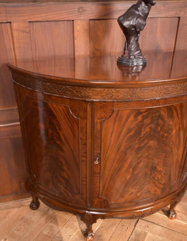 Mahogany Demi Lune Cabinet SAI2551 Antique Cabinets 9