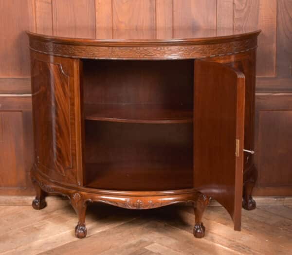 Mahogany Demi Lune Cabinet SAI2551 Antique Cabinets 14