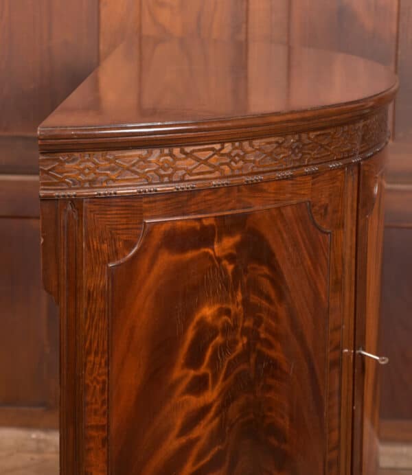 Mahogany Demi Lune Cabinet SAI2551 - Image 10