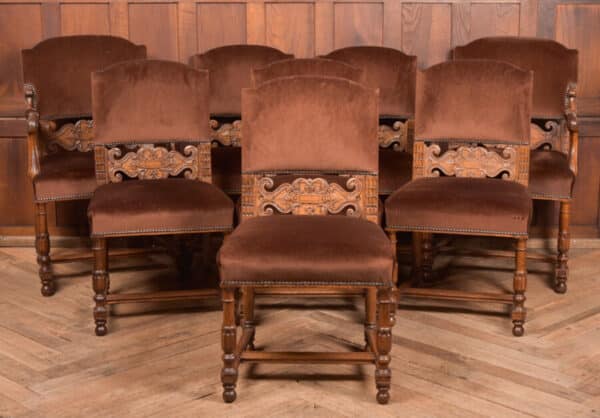 Edwardian Set Of 8 Dining Chairs SAI2556