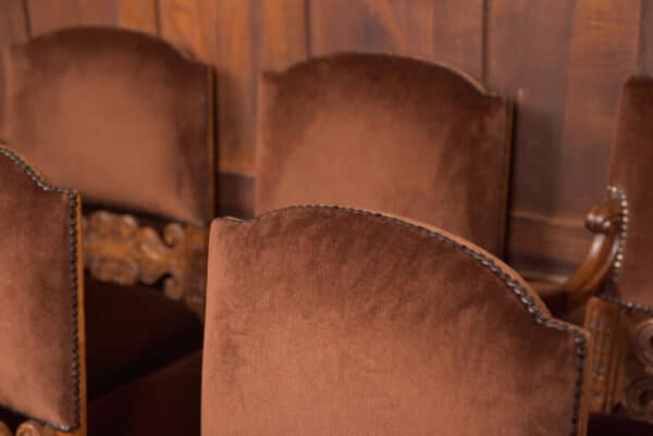 Edwardian Set Of 8 Dining Chairs SAI2556 - Image 4