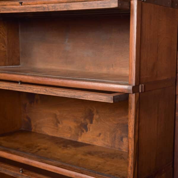 Globe Wernicke Oak 6 Sectional Bookcase SAI2553 Antique Bookcases 12