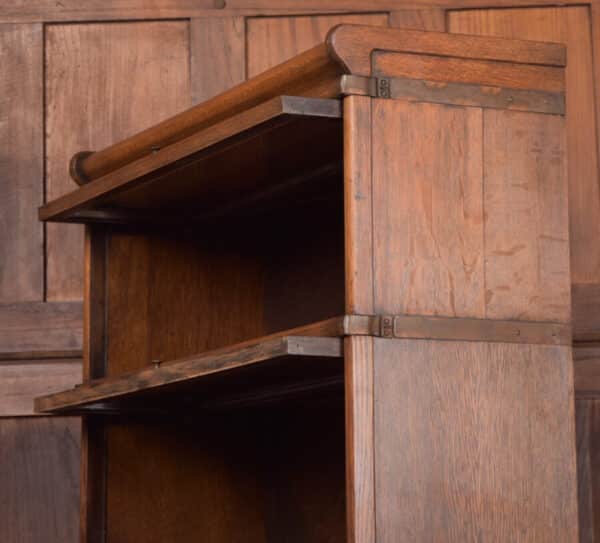 Globe Wernicke Oak 6 Sectional Bookcase SAI2553 - Image 18