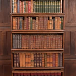 Globe Wernicke Oak 6 Sectional Bookcase SAI2553 Antique Bookcases