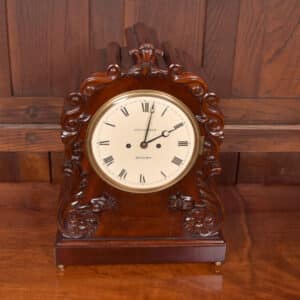 Victorian Mahogany Bracket Clock SAI2559 Antique Clocks