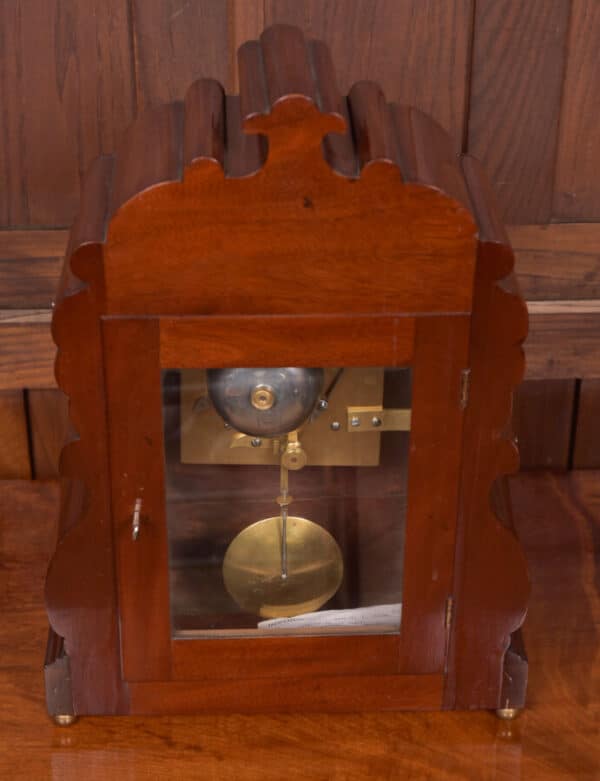 Victorian Mahogany Bracket Clock SAI2559 Antique Clocks 12