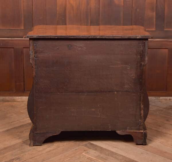 Walnut Dutch Bombe Chest Of Drawers SAI2562 - Image 14