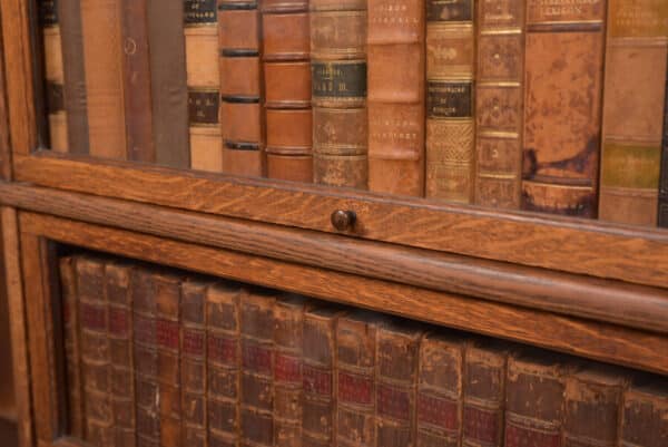 Globe Wernicke 6 Sectional Oak Bookcase SAI2568 globe wernicke Antique Bookcases 4