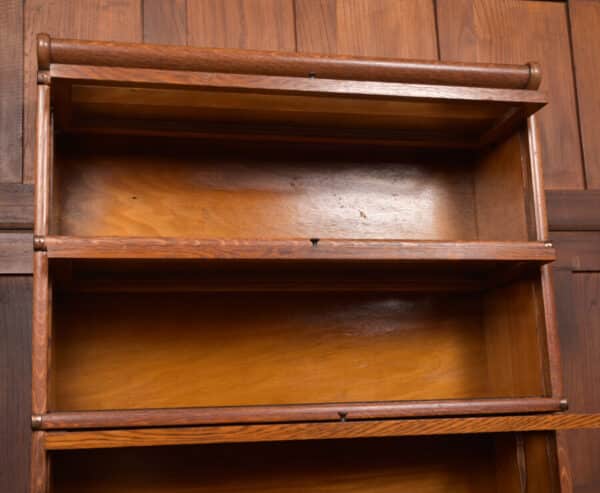 Globe Wernicke 6 Sectional Oak Bookcase SAI2568 globe wernicke Antique Bookcases 16