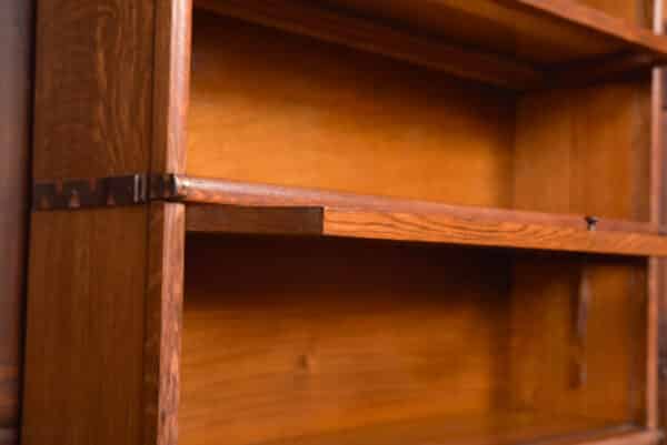 Globe Wernicke 6 Sectional Oak Bookcase SAI2568 - Image 16